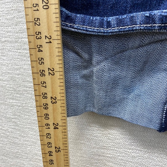 KUT from the Kloth Jeans Womens Size 10 Cuffed Cropped Straight Leg Dark Wash - Picture 8 of 14